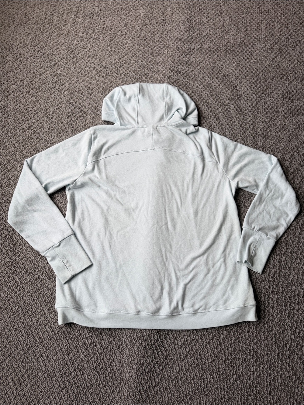 Black Dog Light Blue Hoodie, Generously sized and soft - Picture 10 of 10
